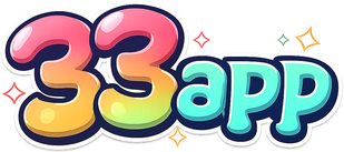 33 app লোগো ও হোম লিংক
